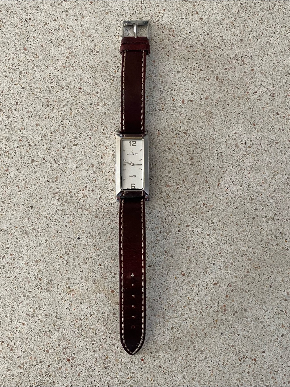 Vintage Peugeot Women’s Watch with Leather Band